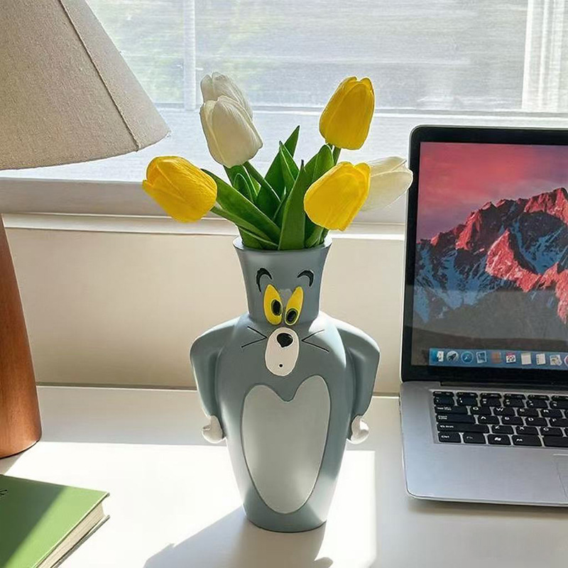 Florist Supply Vases - Cartoon Tom New en Jerry New
